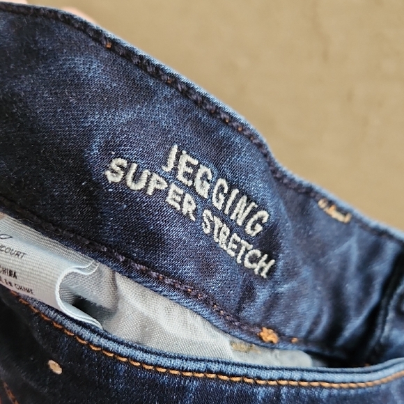 American Eagle Jegging AEO Super Stretch Denim SHORT - Picture 7 of 8